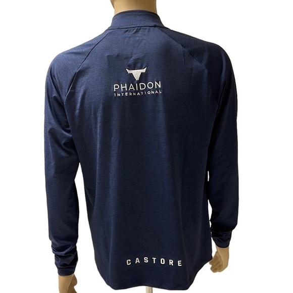 Castore PRO TEK MARL 1/4 ZIP MEN SHIRT SIZE L - Picture 3 of 11